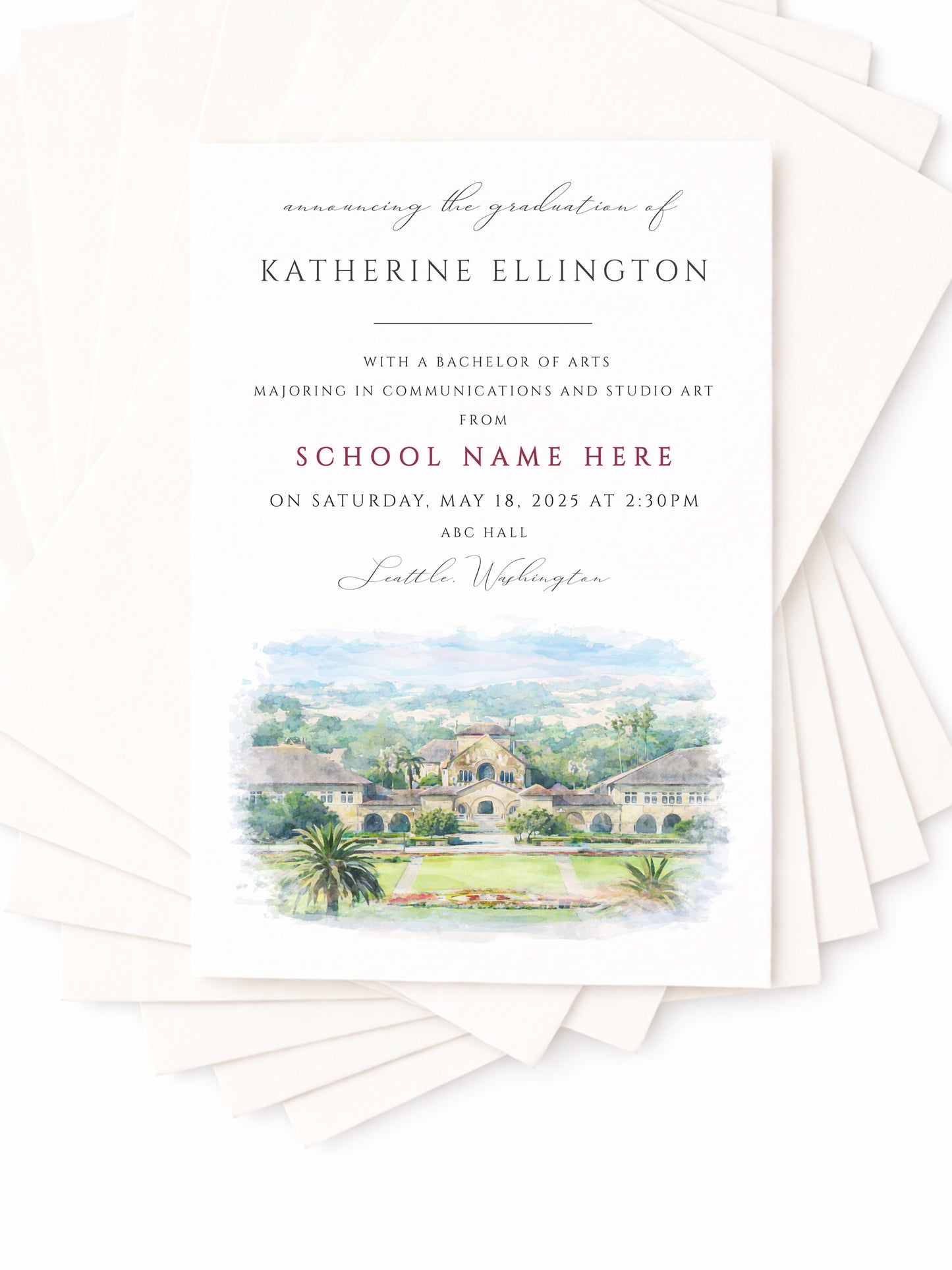 University of Tennessee Graduation Announcements | UTK Grad Cards -Set of 25