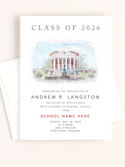 University of Tennessee Graduation Announcements | UTK Grad Cards -Set of 25