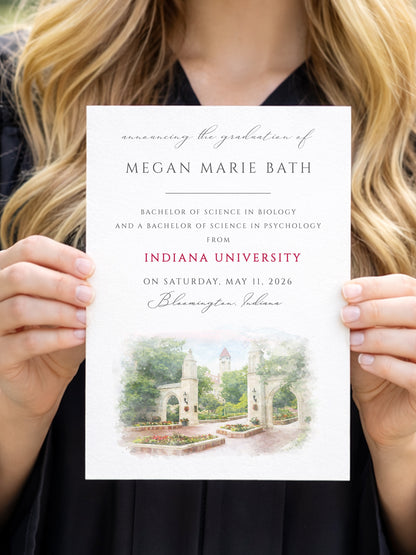 Indiana University Graduation Announcements | IU Grad Cards (25)