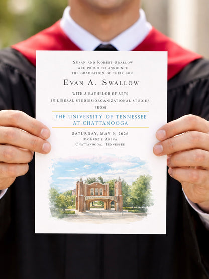 University of Tennessee at Chattanooga Graduation Announcements